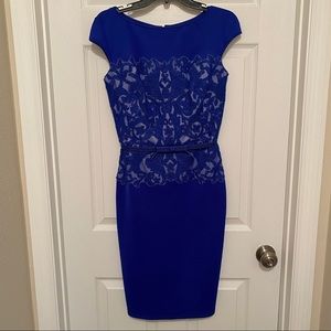 Tadashi Shoji, blue, size 2